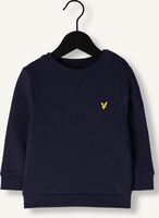 Donkerblauwe LYLE & SCOTT Sweater PLAIN CREW NECK SWEATSHIRT Donkerblauwe LYLE & SCOTT Sweater PLAIN CREW NECK SWEATSHIRT - medium
