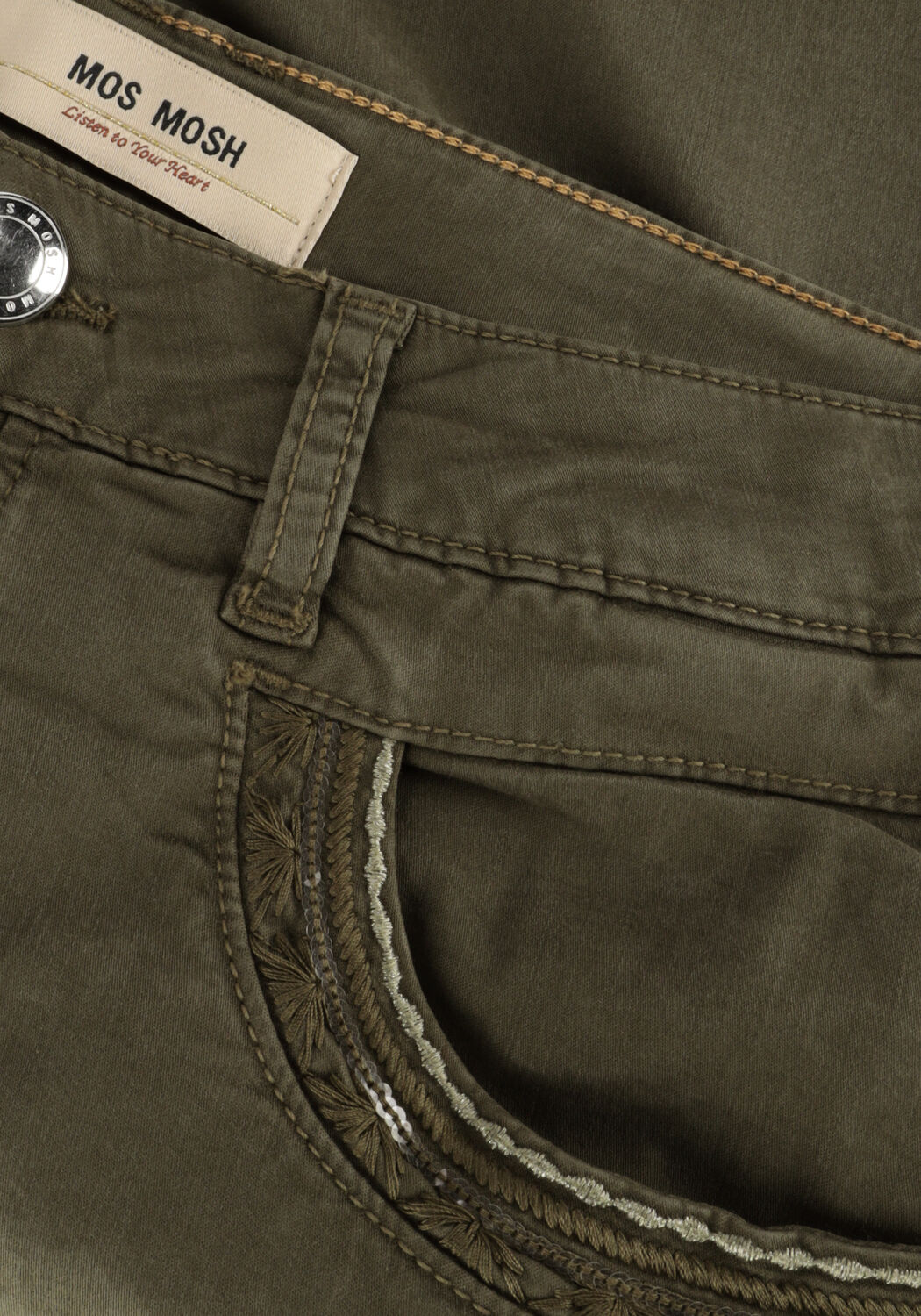 MOS MOSH NAOMI TREASURE Pantalons en vert - large