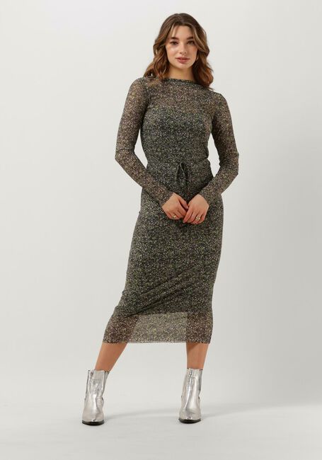 CATWALK JUNKIE Robe midi DR MOSS FLOWERS MESH Menthe - large