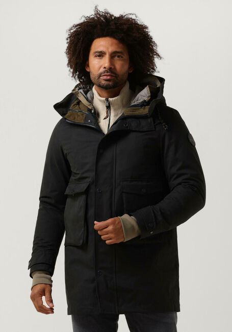 Zwarte DSTREZZED Jassen 3 IN 1 ICONIC PARKA - large