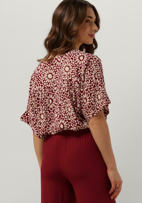 BY-BAR Haut BO SUNFLOWER BLOUSE Bordeaux - large