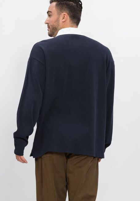 FOR&Eacute;T Polo MATCH RUGBY STRUCTURED SWEATSHIRT Bleu fonc&eacute; - large