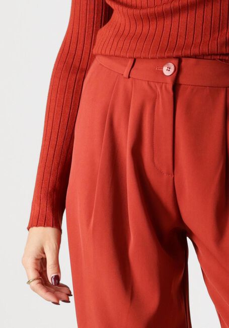 YDENCE Pantalon PANTS PHOEBE TALL en rouge - large