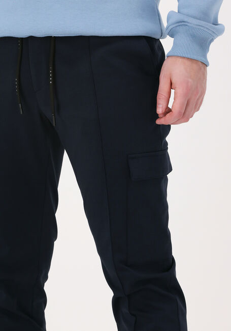 GENTI Pantalon de jogging T5045-1967 Bleu foncé - large