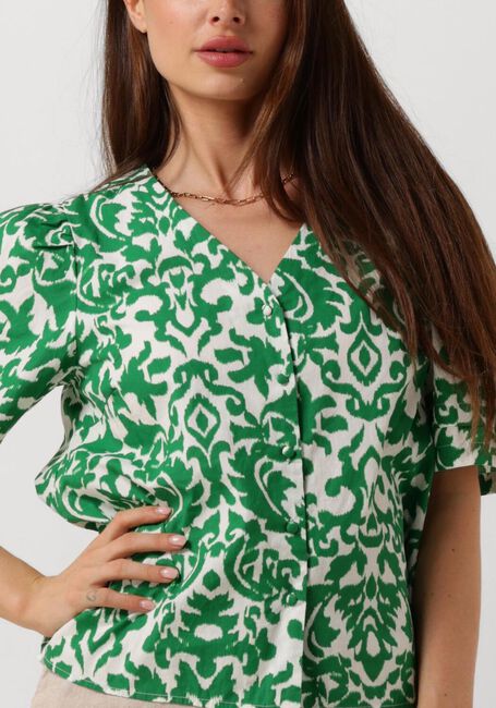 Y.A.S. Haut YASGREENA 2/4 SHIRT en vert - large