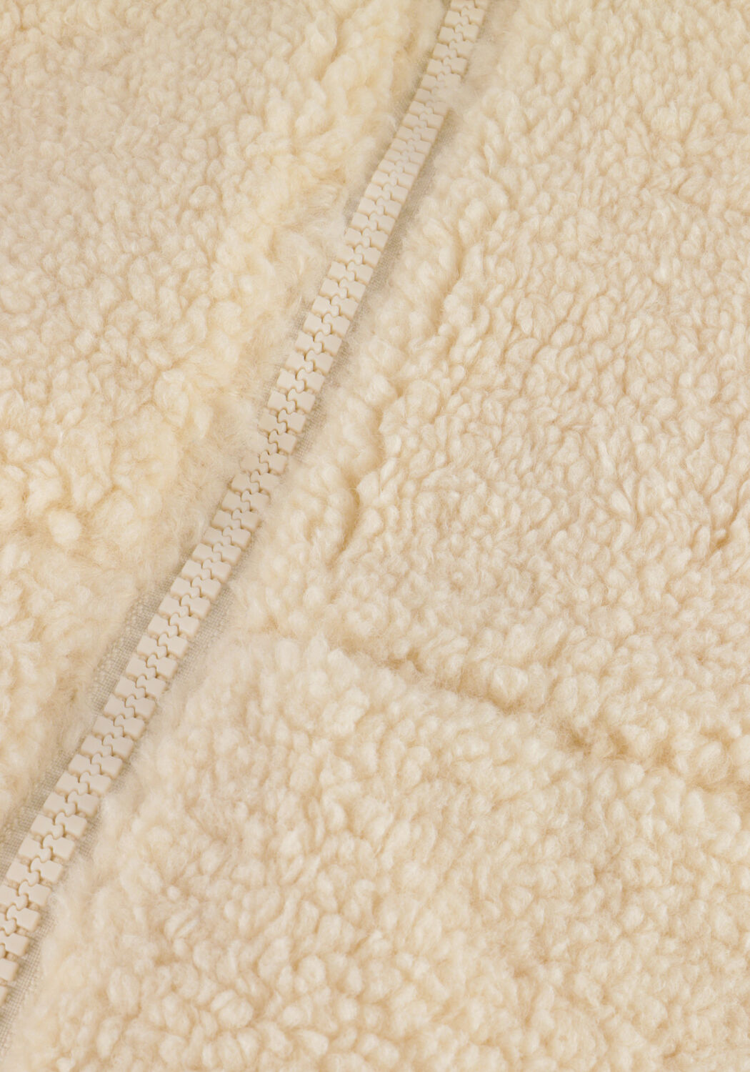 MINIMUM Manteau Teddy BAVORY 9024 Blanc - large