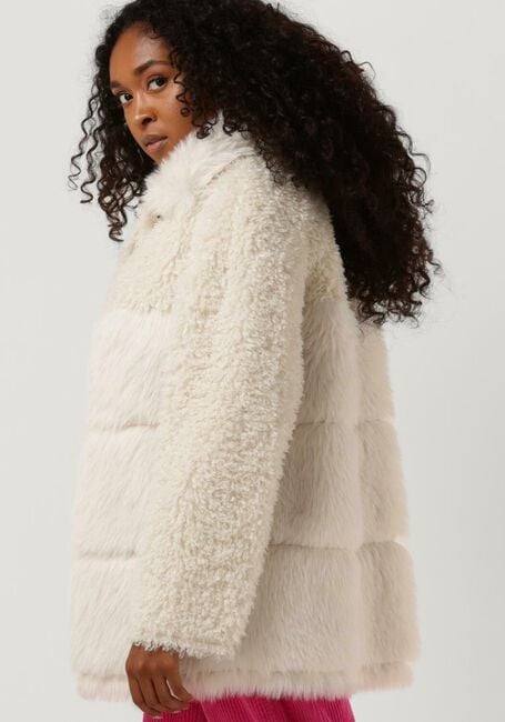 BEAUMONT Manteau en fausse fourrure SOFT FUR MIX JACKET Crème - large