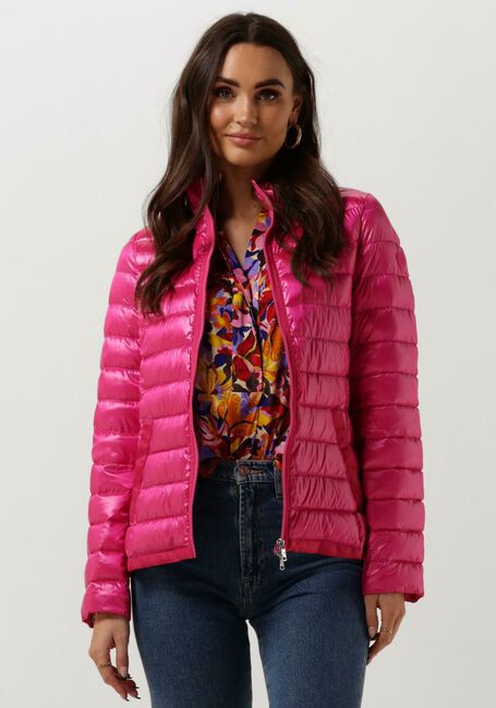 BEAUMONT Veste matelassé DOWN RIBTAPE JACKET en rose - large