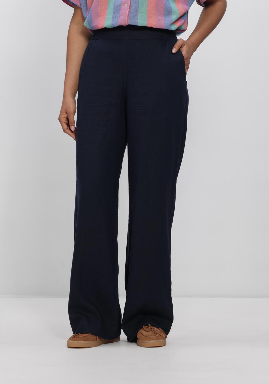 FIVEUNITS Pantalon large LINEAFV 763 en bleu - large