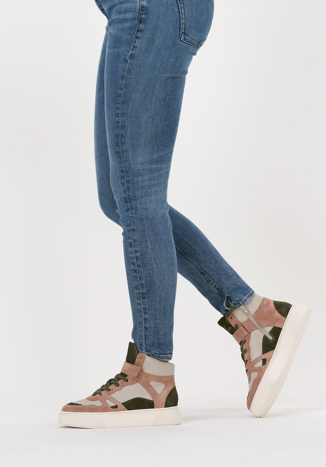 CYCLEUR DE LUXE Baskets montantes MUR en multicolore - large