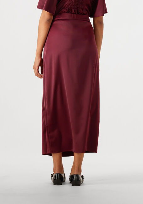 CO'COUTURE Jupe midi ADNACC SATEEN SKIRT Bordeaux - large