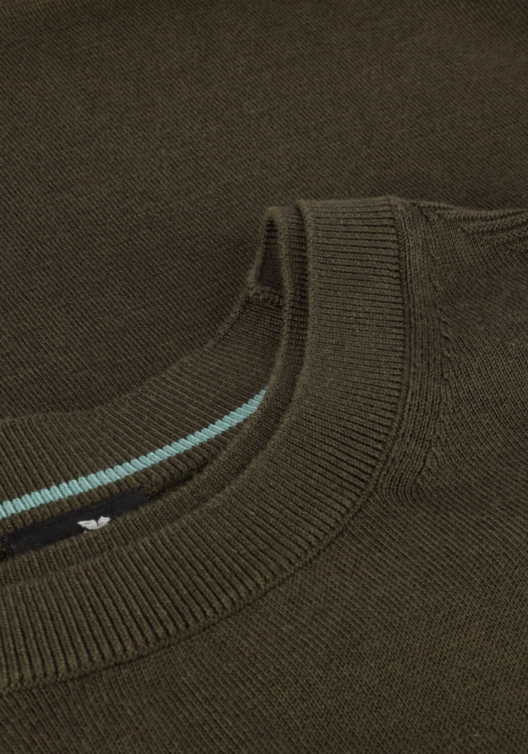 VANGUARD Pull CREWNECK COTTON MODAL en vert - large