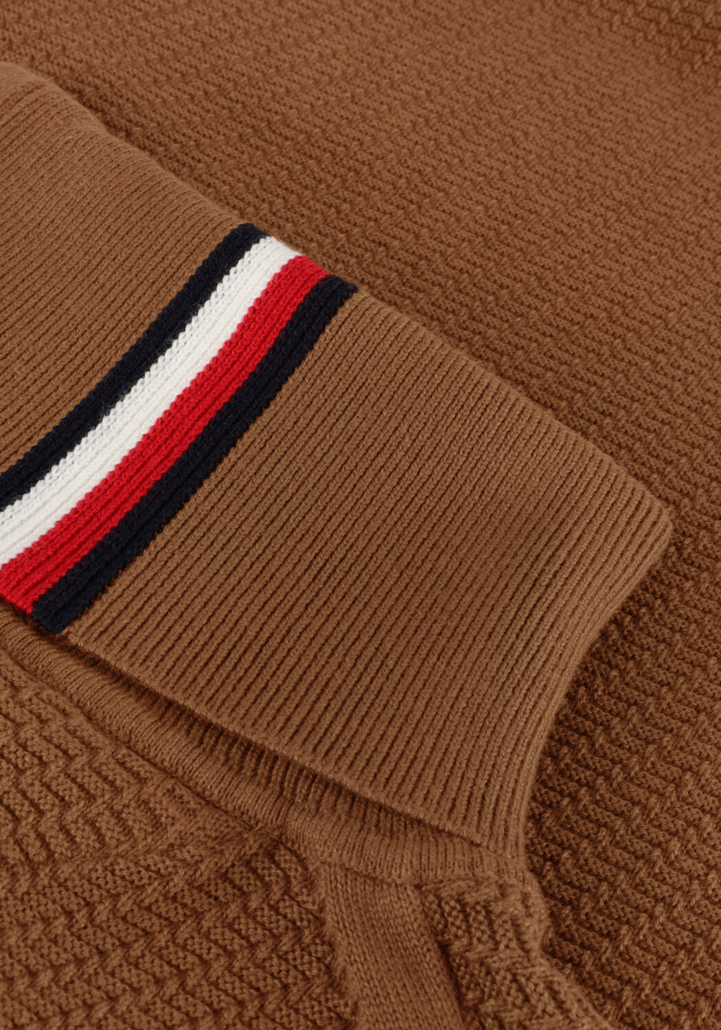 TOMMY HILFIGER Col roul&eacute; RECTANGULAR STRUCTURE ROLL NK Kaki - large