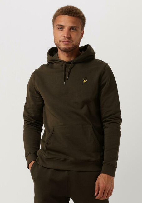 Groene LYLE & SCOTT Truien/vesten PULLOVER HOODIE - large
