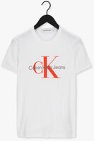 CALVIN KLEIN T-shirt SEASONAL MONOGRAM TEE en blanc