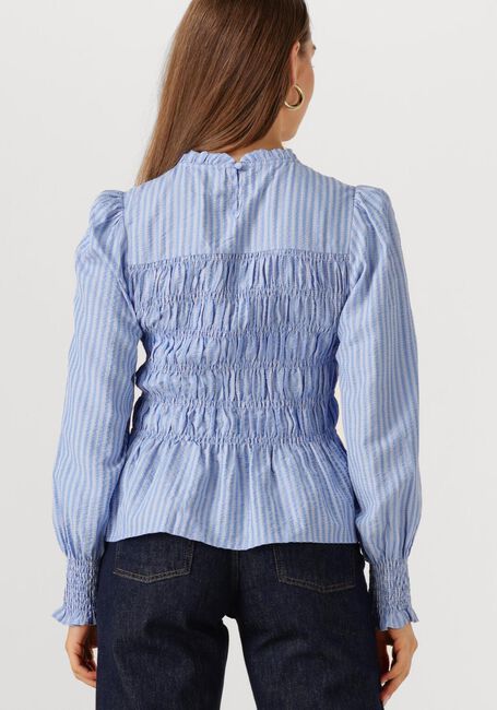NEO NOIR POSSA TWIST STRIPE BLOUSE Blouses en bleu - large