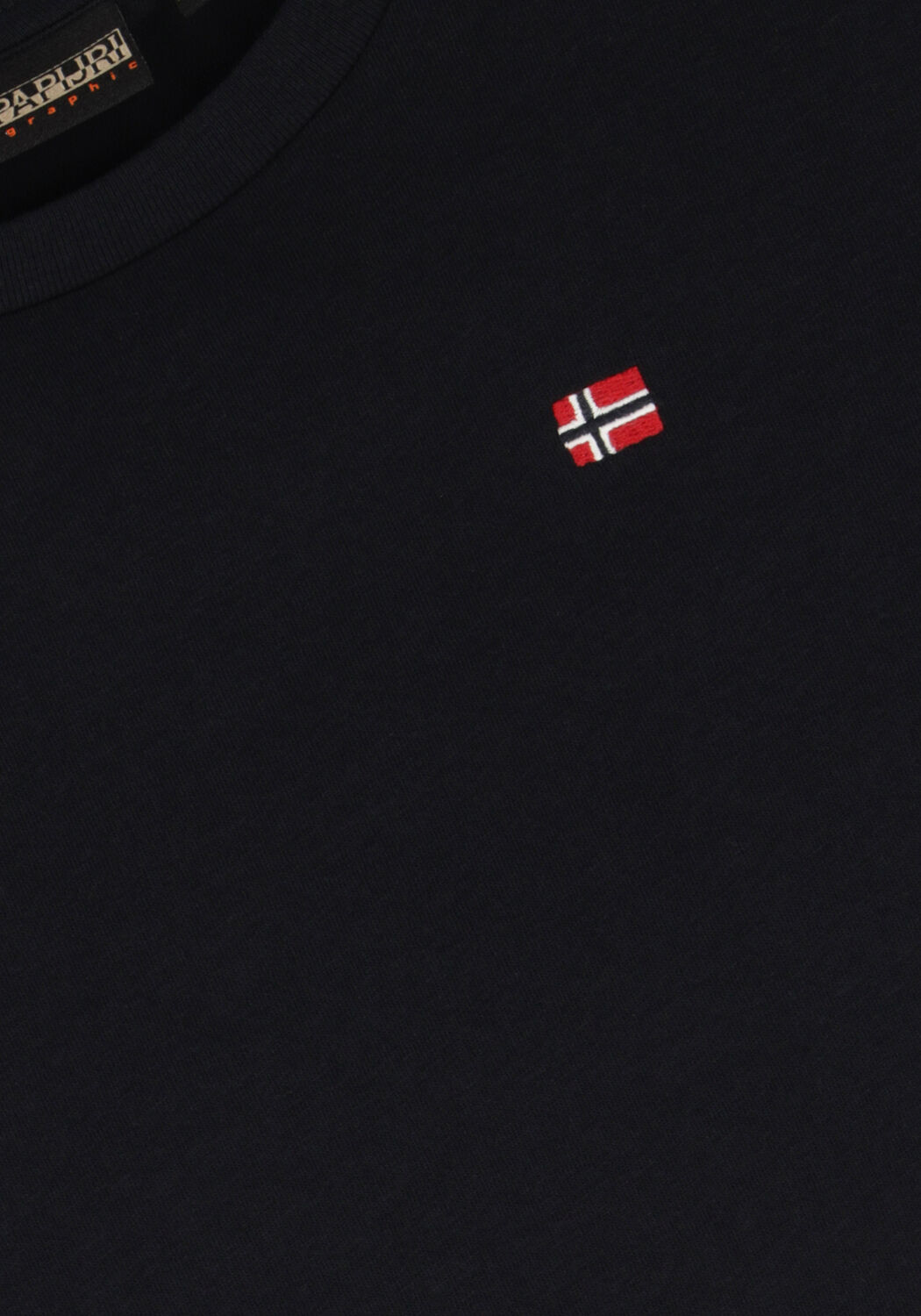 Zwarte NAPAPIJRI T-shirt K SALIS SS 2 - large