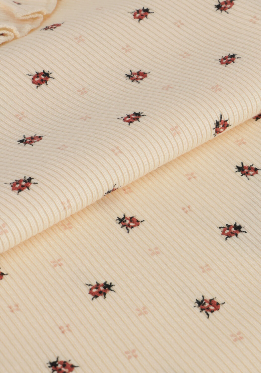 Ecru LIL' ATELIER  NBFGAGO LS SLIM BODY JULY - large