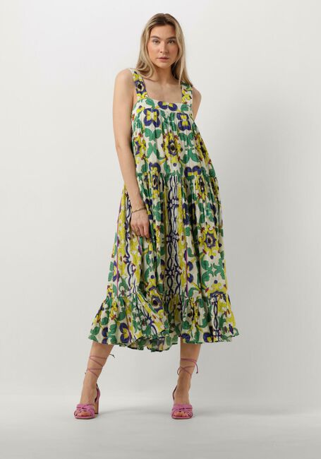 MES DEMOISELLES Robe midi CALLY en vert - large