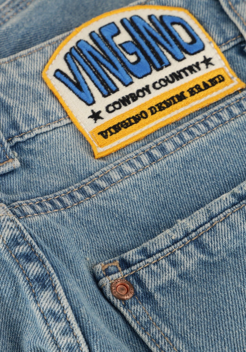 VINGINO Straight leg jeans PEPPE Bleu clair - large