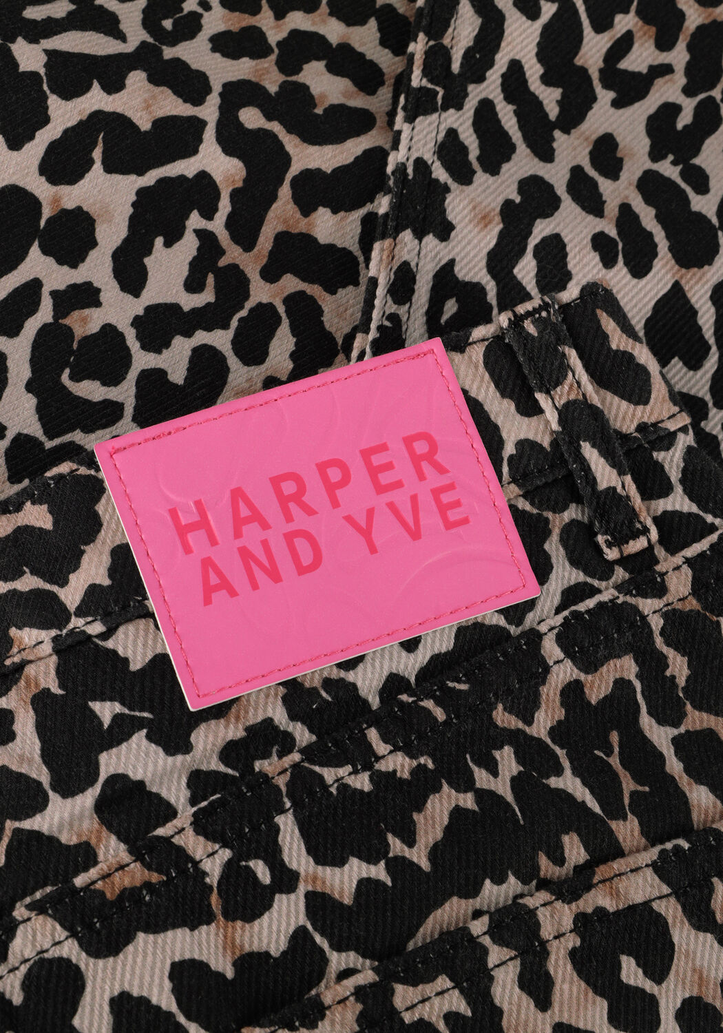 HARPER & YVE Wide jeans YVE-PA en noir - large