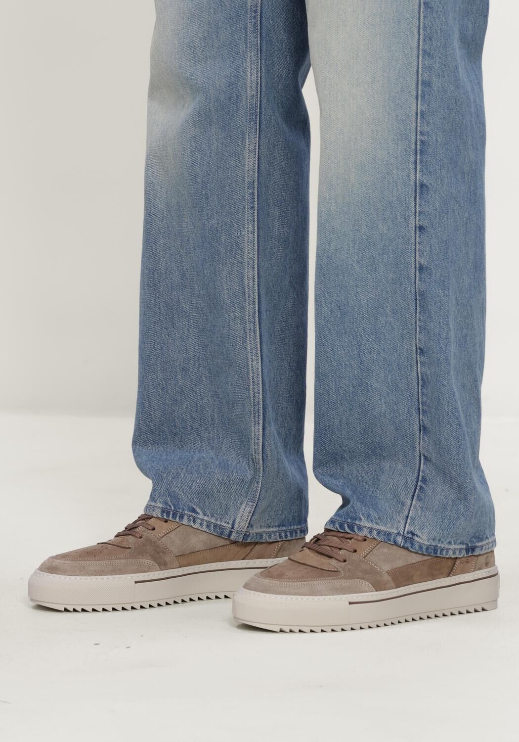 Beige REHAB Sneakers CREON - large
