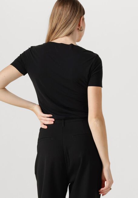 WOLFORD Haut AURORA PURE TOP SHORT SLEEVELESS en noir - large