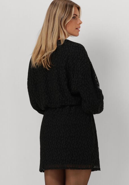 ALIX THE LABEL Mini robe LACE WRAP DRESS en noir - large