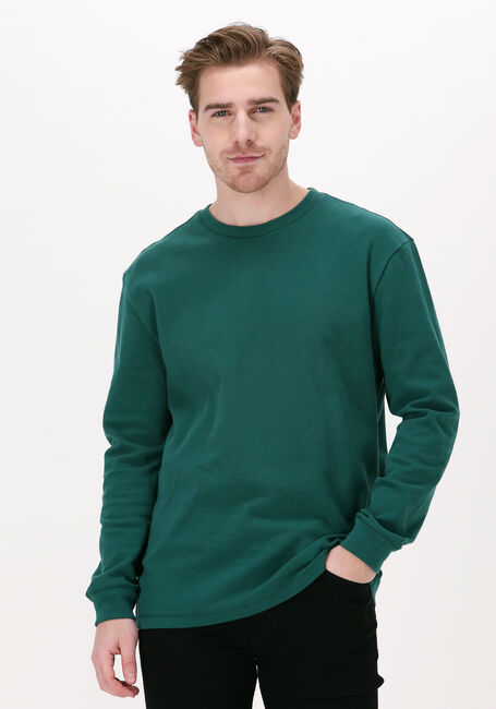 Groene TOMMY JEANS Trui TJM MINI WAFFLE SNIT - large