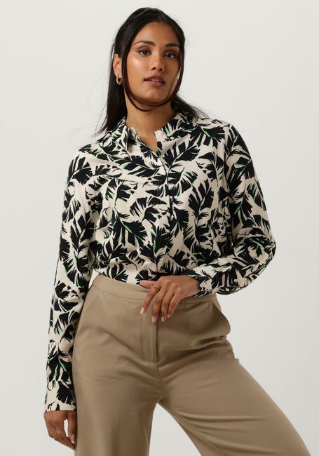 ANOTHER LABEL DREISER LEAF SHIRT Blouses en vert - large