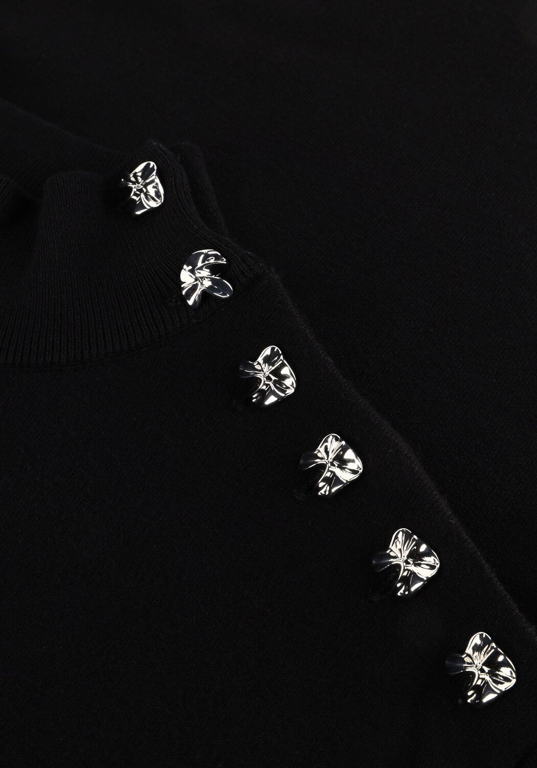 Zwarte Y.A.S. Trui YASHAMA LS PEARL KNIT PULLOVER - large