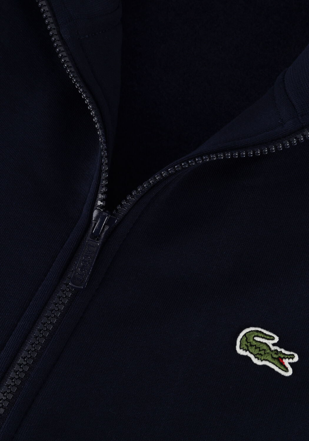 LACOSTE Gilet 1HS1 MENS SWEAT ZIP Bleu fonc&eacute; - large