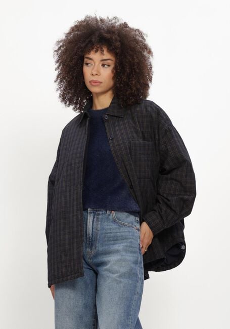 CATWALK JUNKIE Blazer LIGHT PADDED CHECK JACKET Bleu fonc&eacute; - large