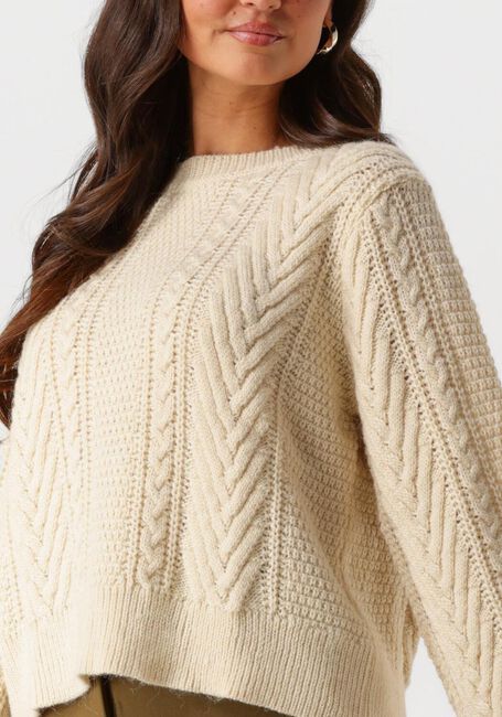 MODSTRÖM Pull GRANNONMD O-NECK en beige - large