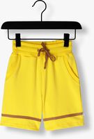 CARLIJNQ Pantalon courte BASIC - BERMUDA WITH TAPING en jaune - medium