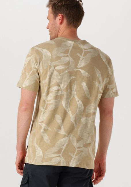 Beige PME LEGEND T-shirt SLUB JERSEY AOP - large