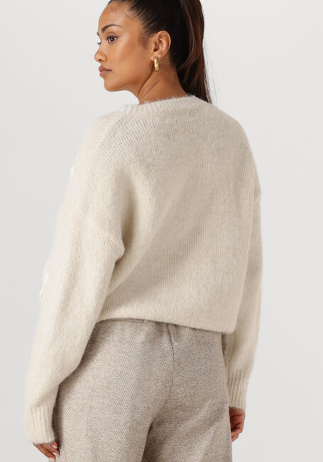 NUKUS Pull CHIACA PULLOVER FLOWER en blanc - large