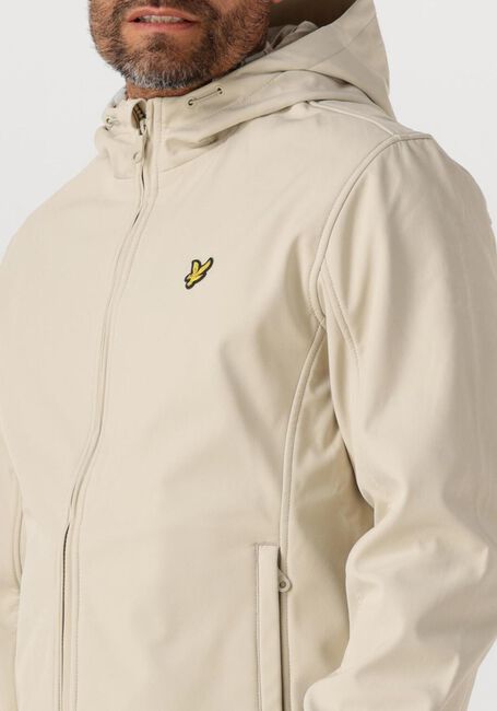 LYLE & SCOTT Jack FLEECE BACK SOFTSHELL Écru - large