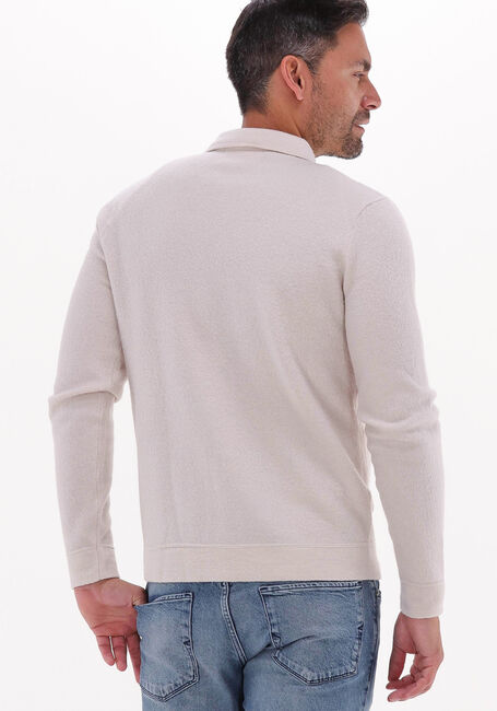 SELECTED MEN Gilet BELO LS KNIT ZIP CARDIGAN en beige - large