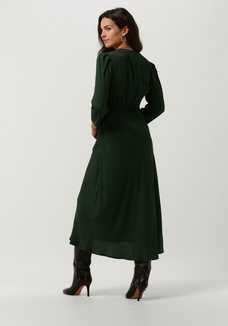 Donkergroene SEMICOUTURE Midi jurk S2WU07 - large