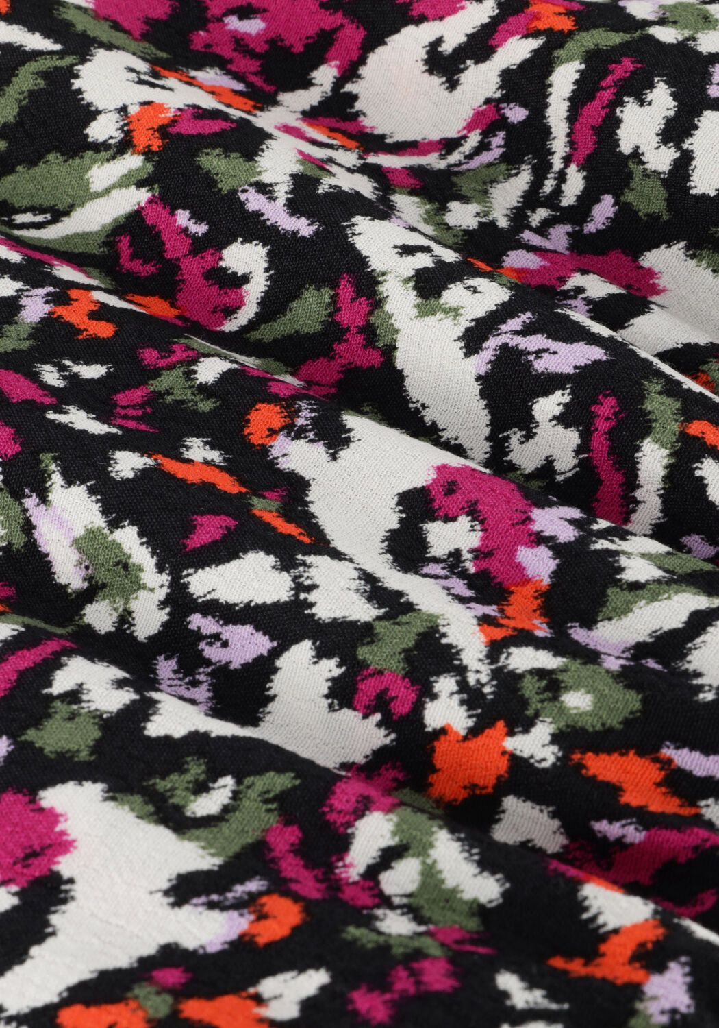 Multi ALIX THE LABEL Mini jurk LADIES WOVEN BLURRY FLOWER WRAP DRESS - large