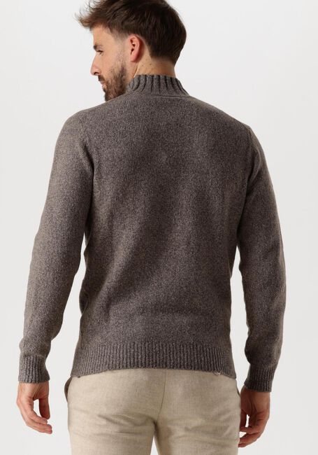 PROFUOMO Col roulé PULLOVER MOCK NECK en marron - large