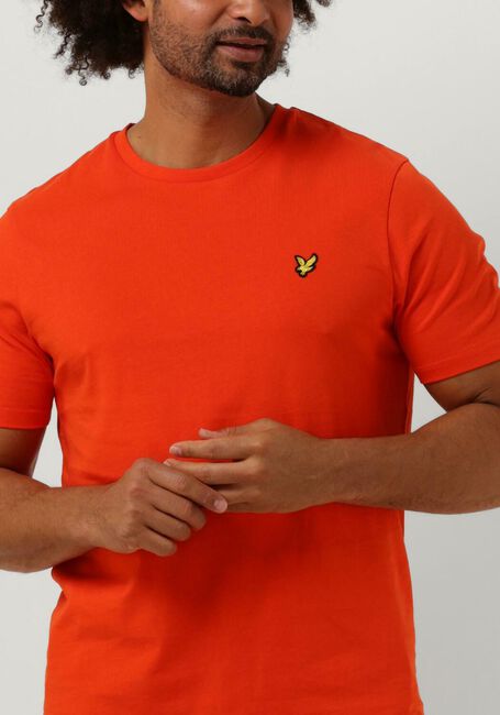 LYLE & SCOTT T-shirt PLAIN T-SHIRT en orange - large