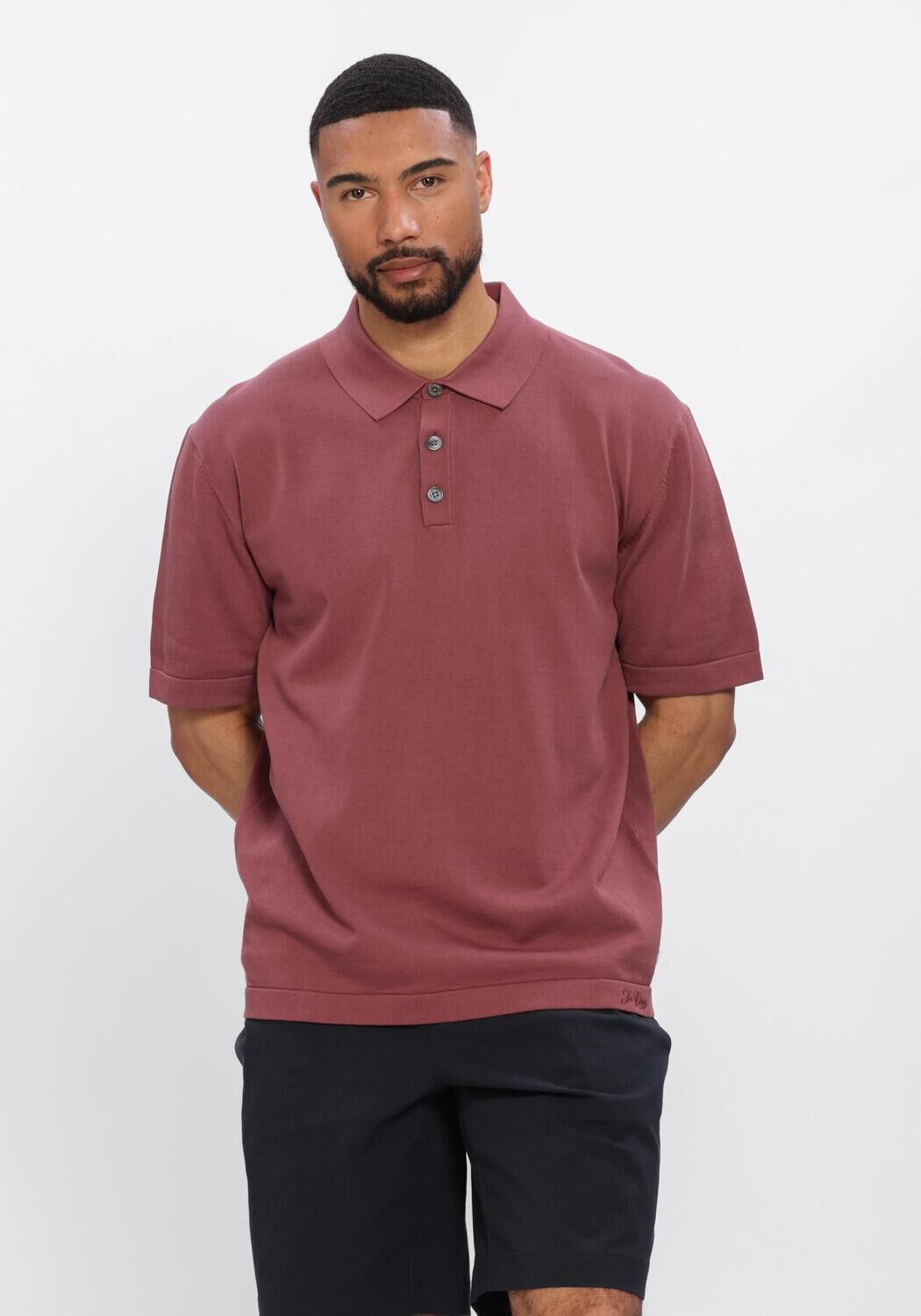 Bordeaux JC RAGS Polo POLO SS ALVIE - large