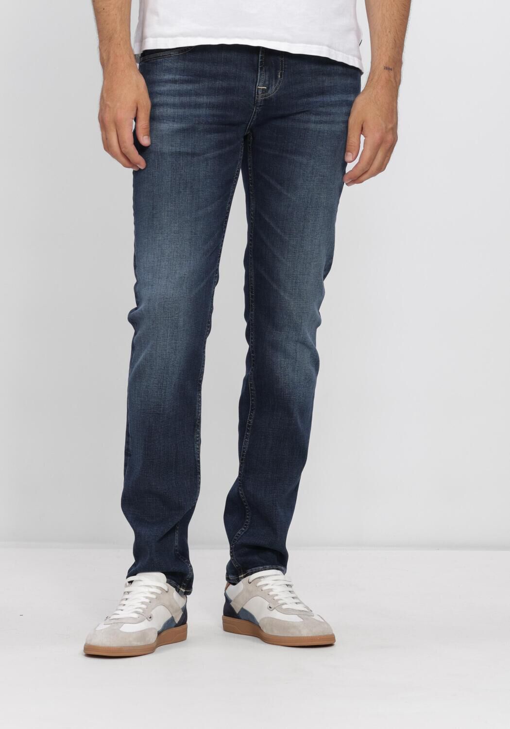 7 FOR ALL MANKIND Jeans tapered SLIMMY BRIEF en bleu - large