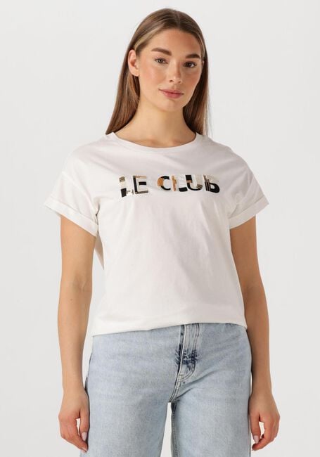 Witte NUKUS T-shirt FEMKE SHIRT LE CLUB - large