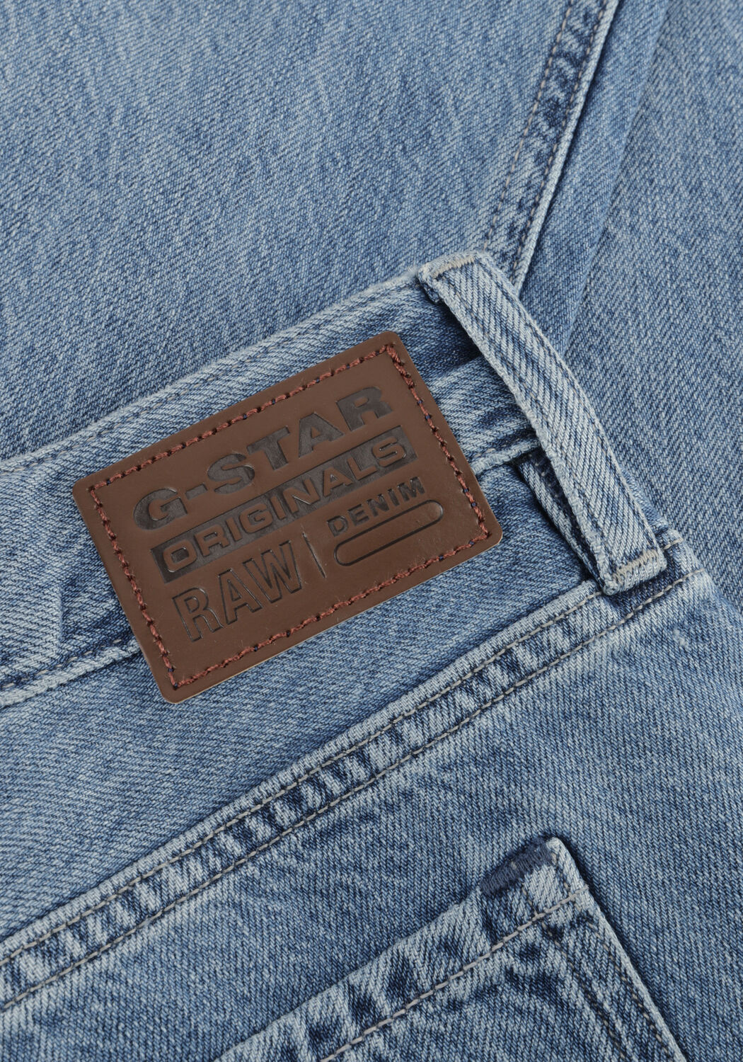 Lichtblauwe G-STAR RAW Wide jeans JUDEE LOOSE WMN - large