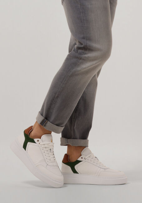 GOOSECRAFT Baskets basses TUFTED 2 en blanc - large