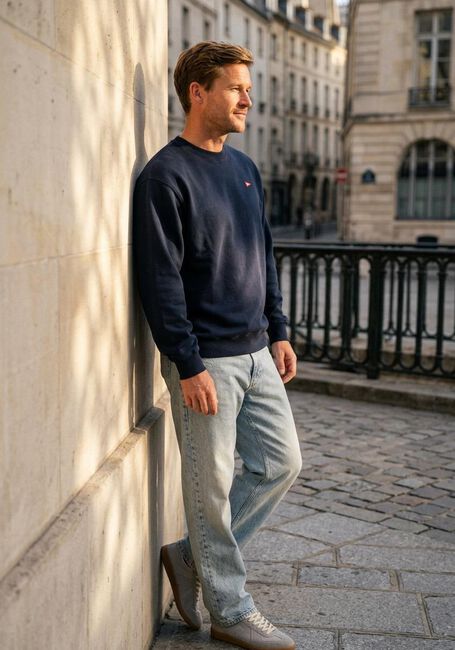 FOR&Eacute;T Chandail FLAG SWEATSHIRT Bleu fonc&eacute; - large