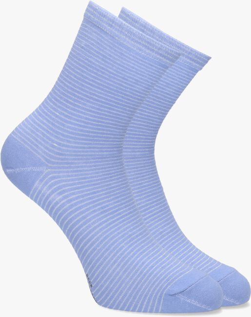 Blauwe BECKSONDERGAARD Sokken DOVER STRIPE SOCK - large